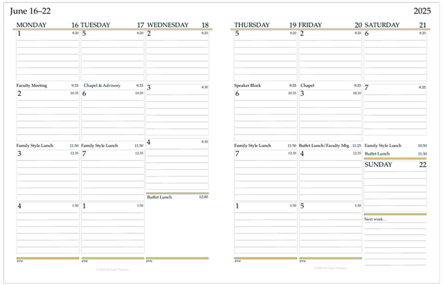On Point Sample Planner